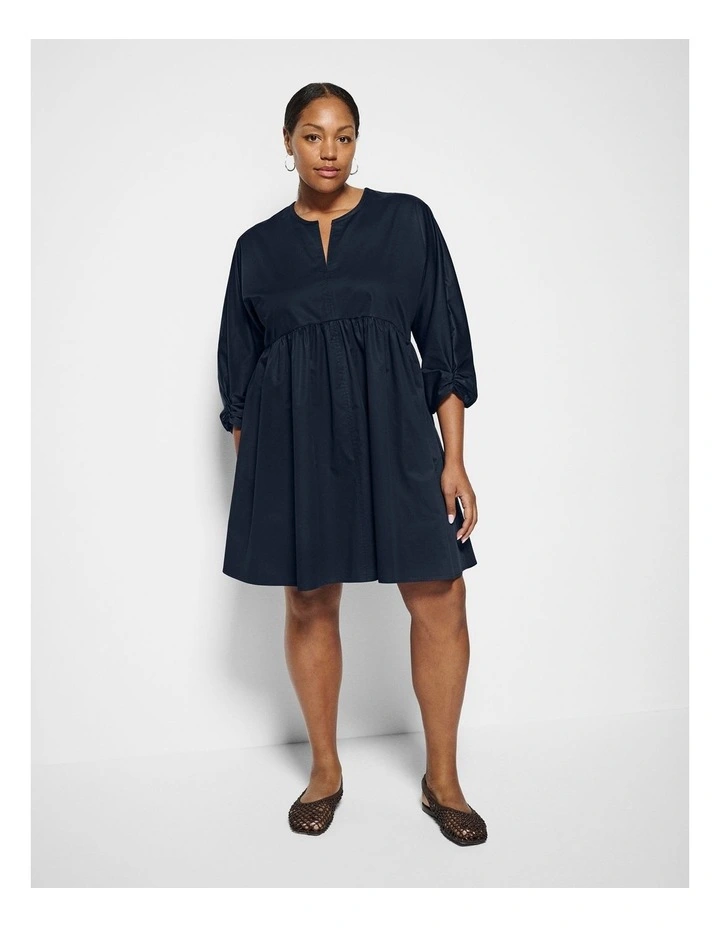 Iris Dress  in True Navy image 4