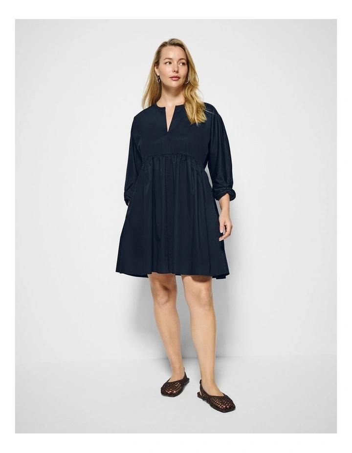 Iris Dress  in True Navy image 5