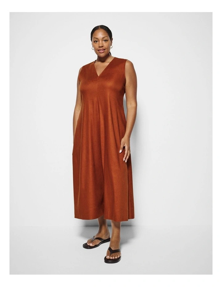 Shayla Dress in Auburn image 1