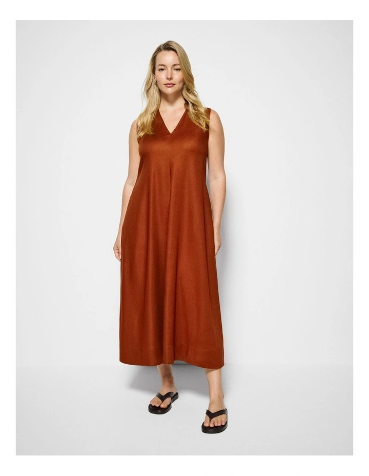 Shayla Dress in Auburn image 5