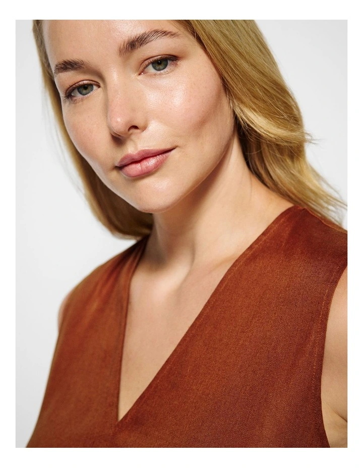 Shayla Dress in Auburn image 6