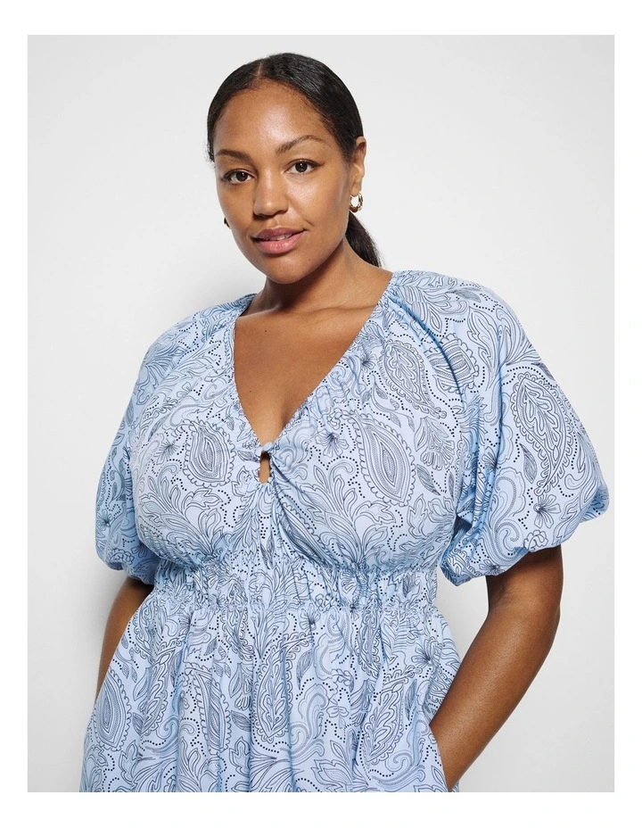 Erika Dress in Paisley image 3