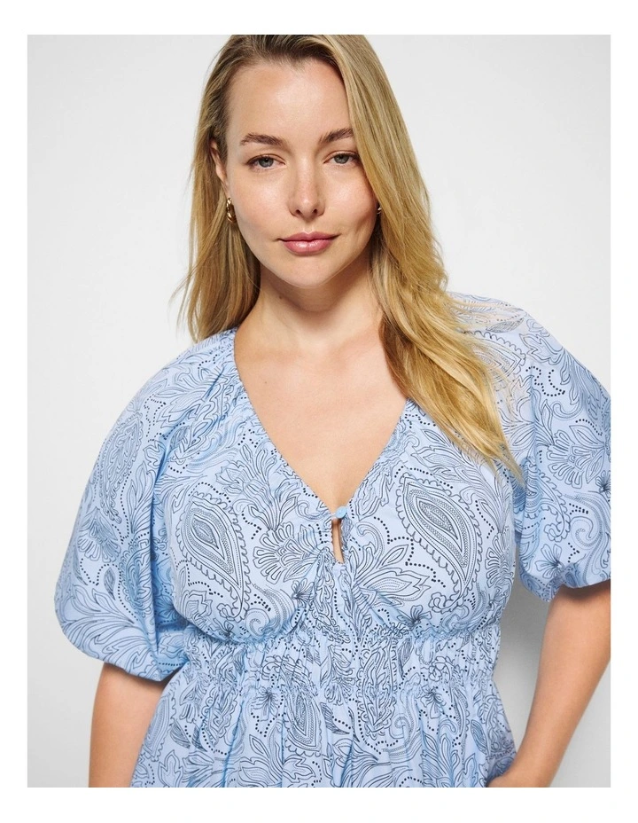 Erika Dress in Paisley image 7