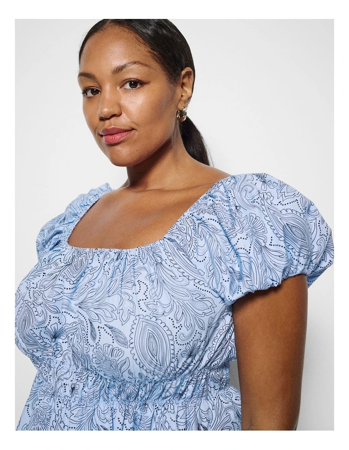 Erika Top in Paisley image 3