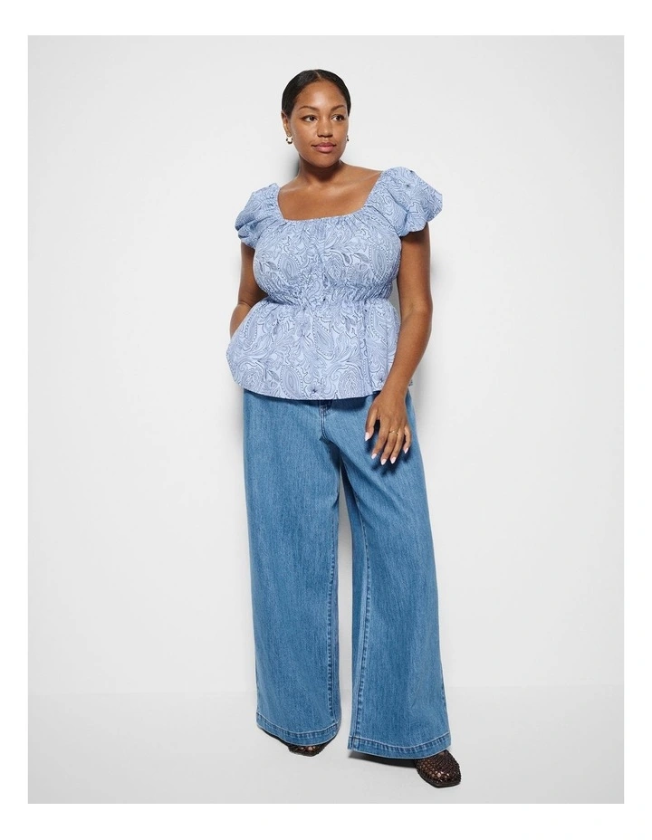 Erika Top in Paisley image 4