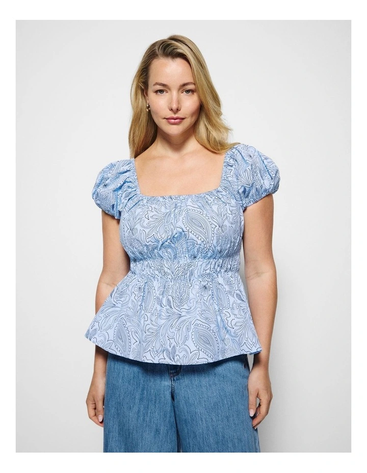 Erika Top in Paisley image 5