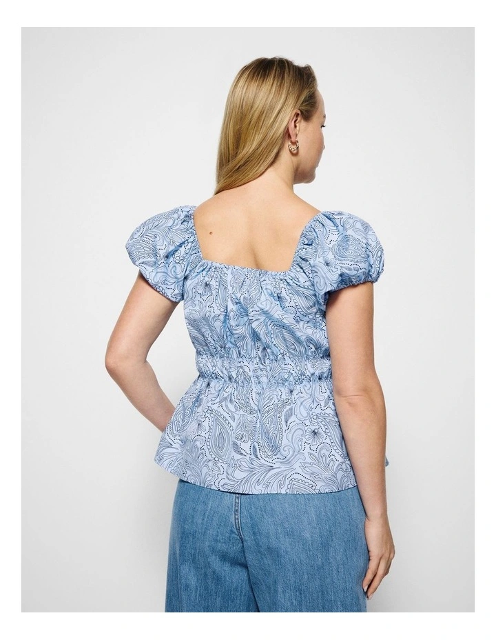 Erika Top in Paisley image 6