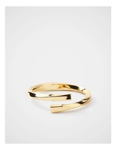 Hazel Spiral Cuff in Gold