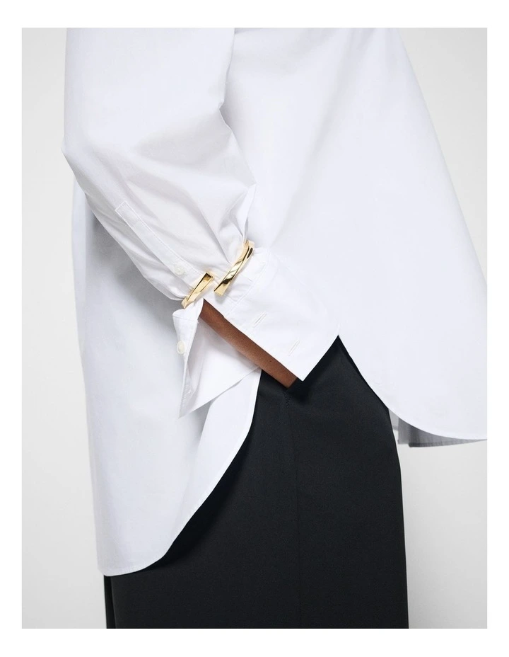 Hazel Spiral Cuff in Gold image 2