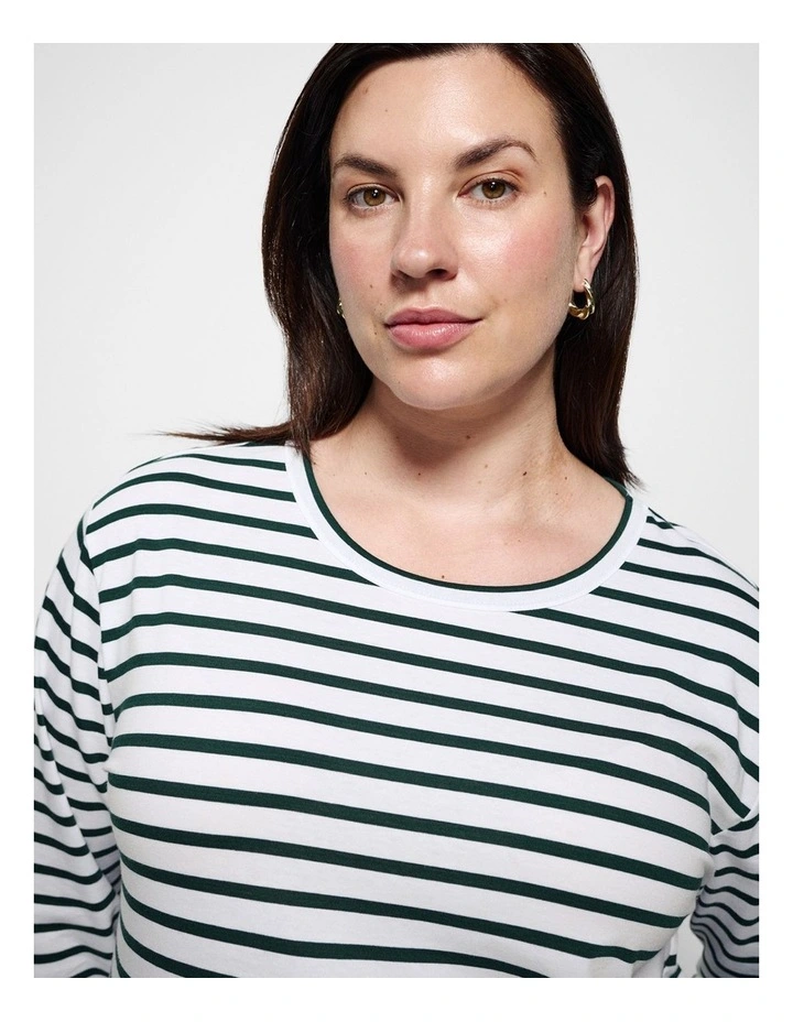 Sarah Long Sleeve Tee in image 2