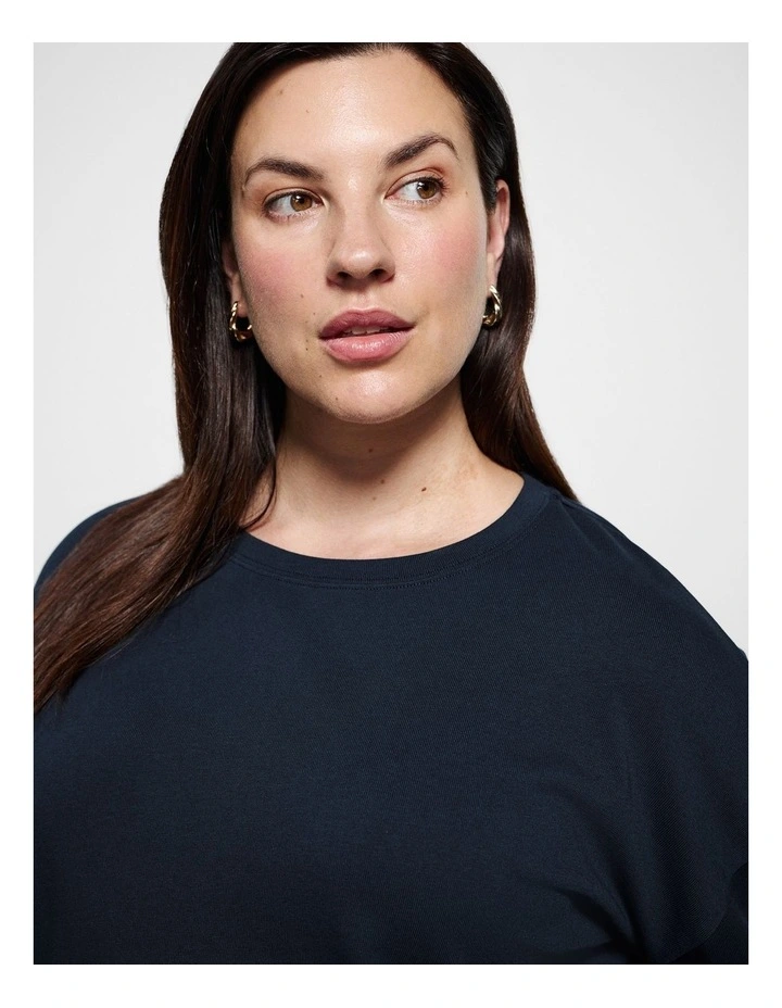 Eloise Top in Navy image 2