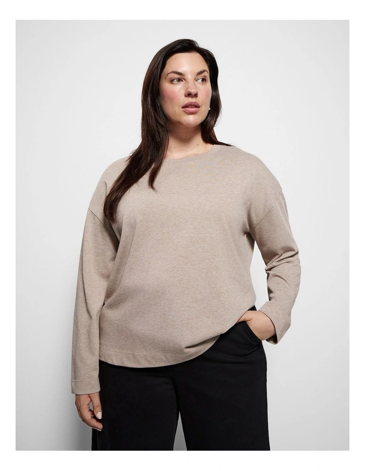 Eloise Top in Oatmeal image 1