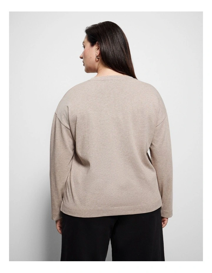 Eloise Top in Oatmeal image 4