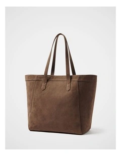 Arden Textured Tote in Mocha