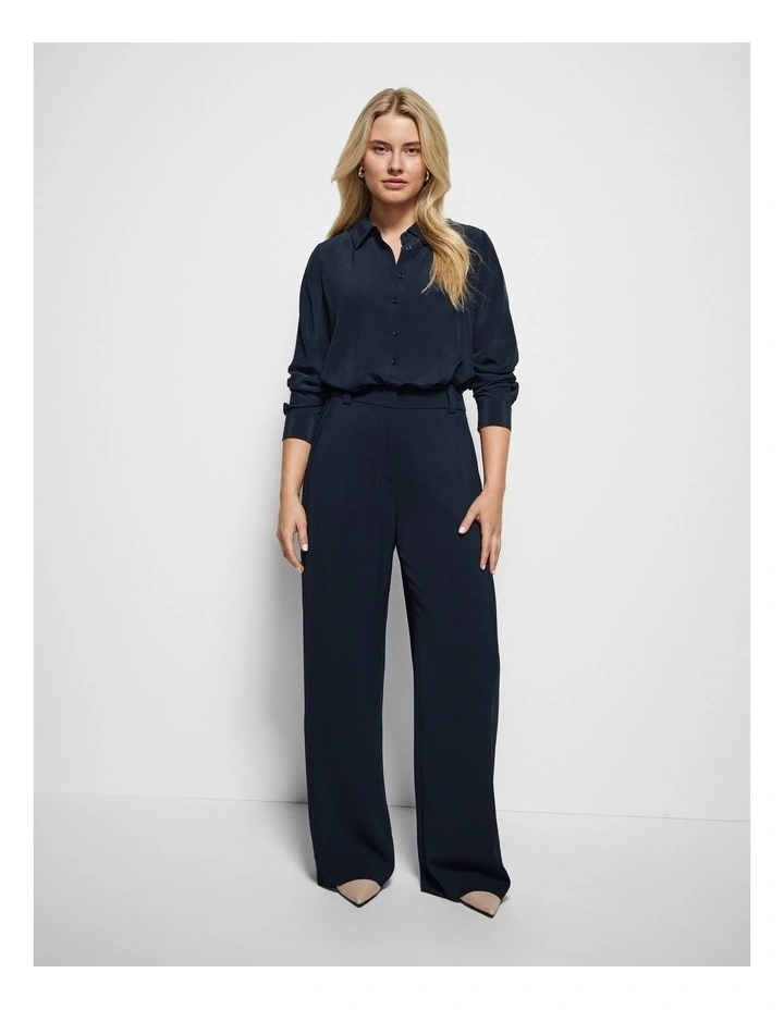 Matilda Shirt in True Navy image 7