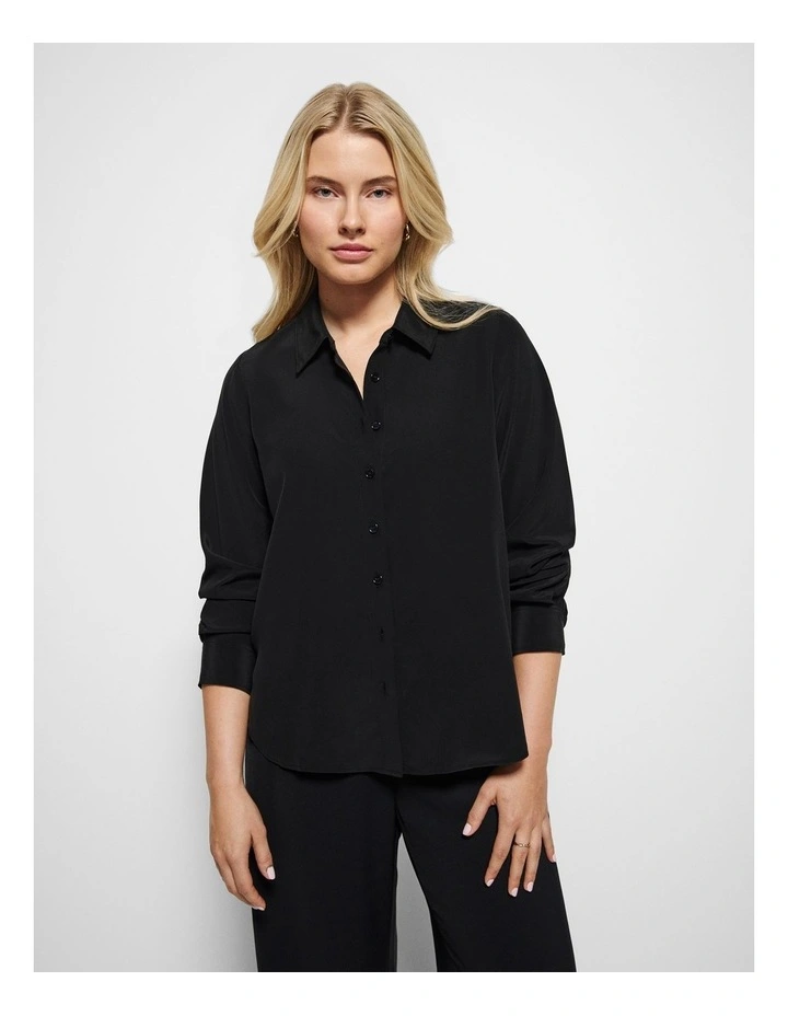 Matilda Shirt in Black image 4