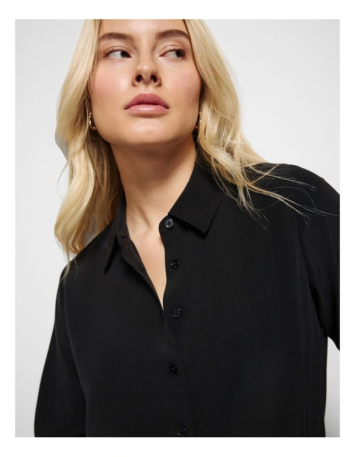 Matilda Shirt in Black image 5