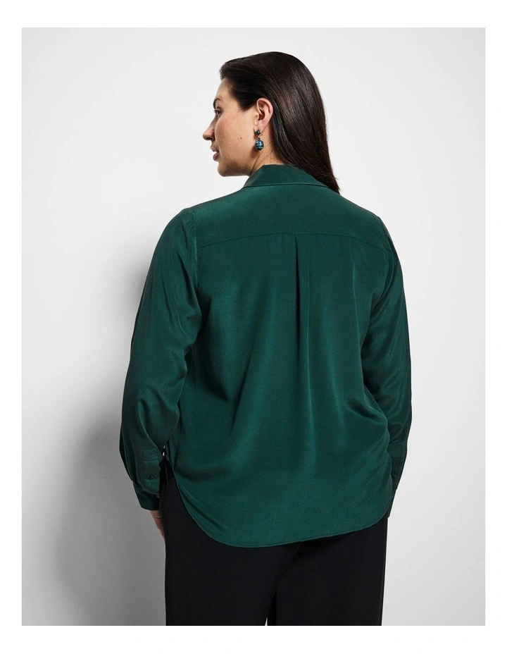 Matilda Shirt in Juniper Green image 4