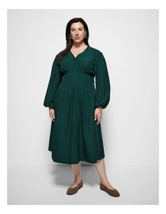 Kate Dress in Juniper Green