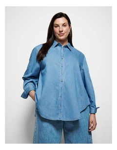 Theresa Shirt in Light Blue Wash