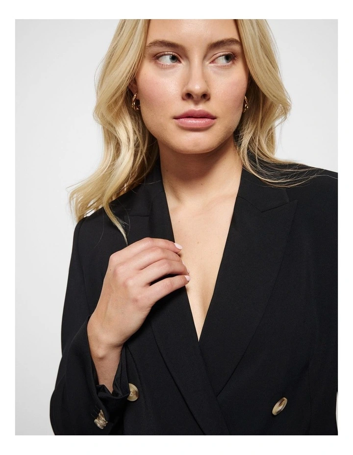 Sienna Blazer in Black image 4