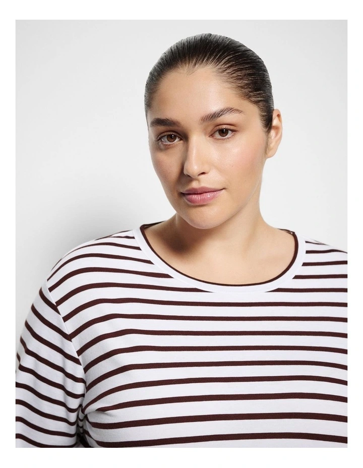 Sarah Long Sleeve Tee in image 2