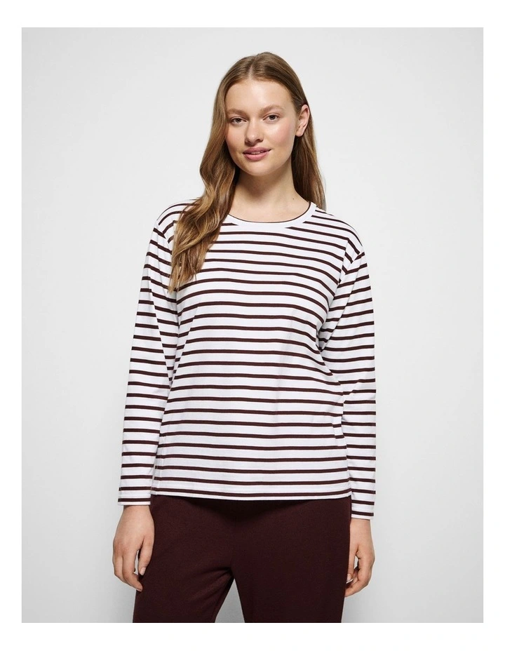 Sarah Long Sleeve Tee in image 4