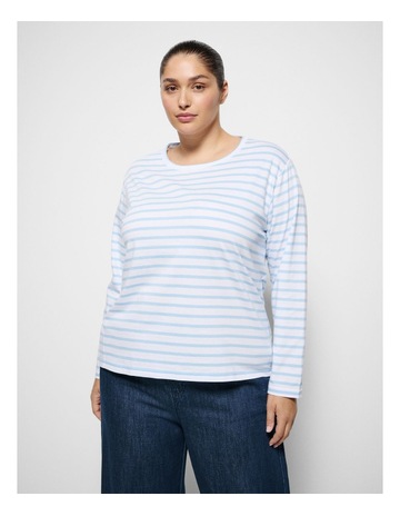 Cloud Blue Stripe colour