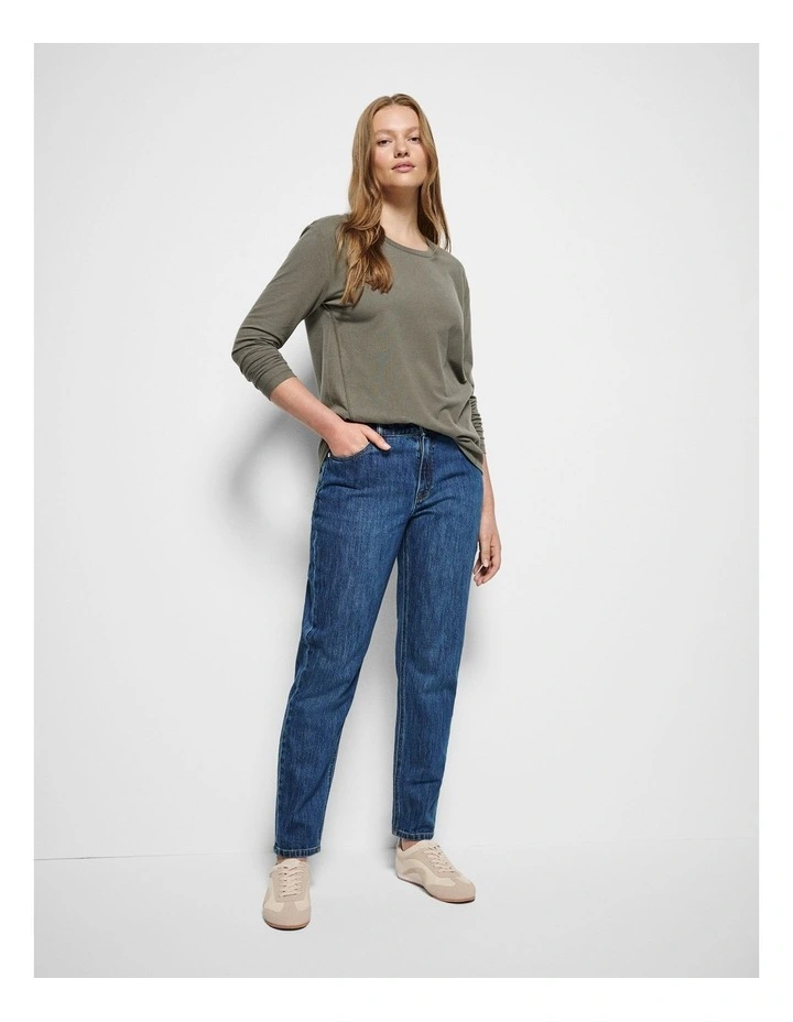 Bianca Top in Moss image 7