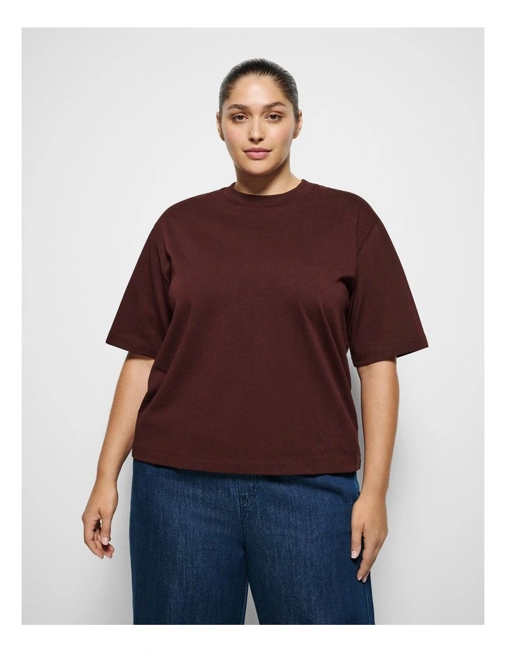 Modern Tee in Mulberry image 1