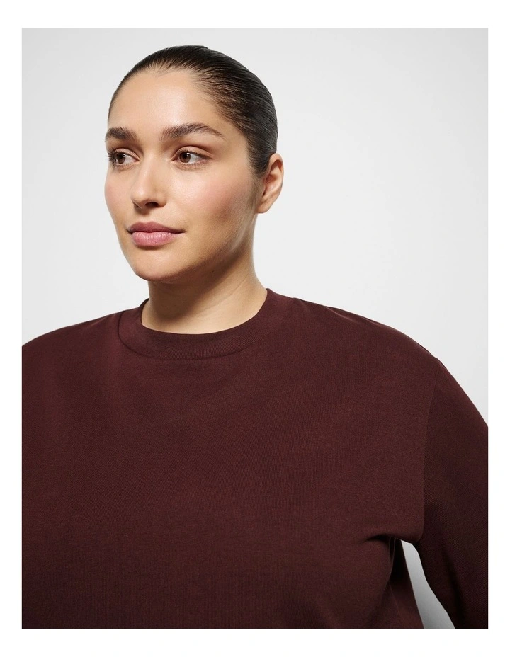 Modern Tee in Mulberry image 2