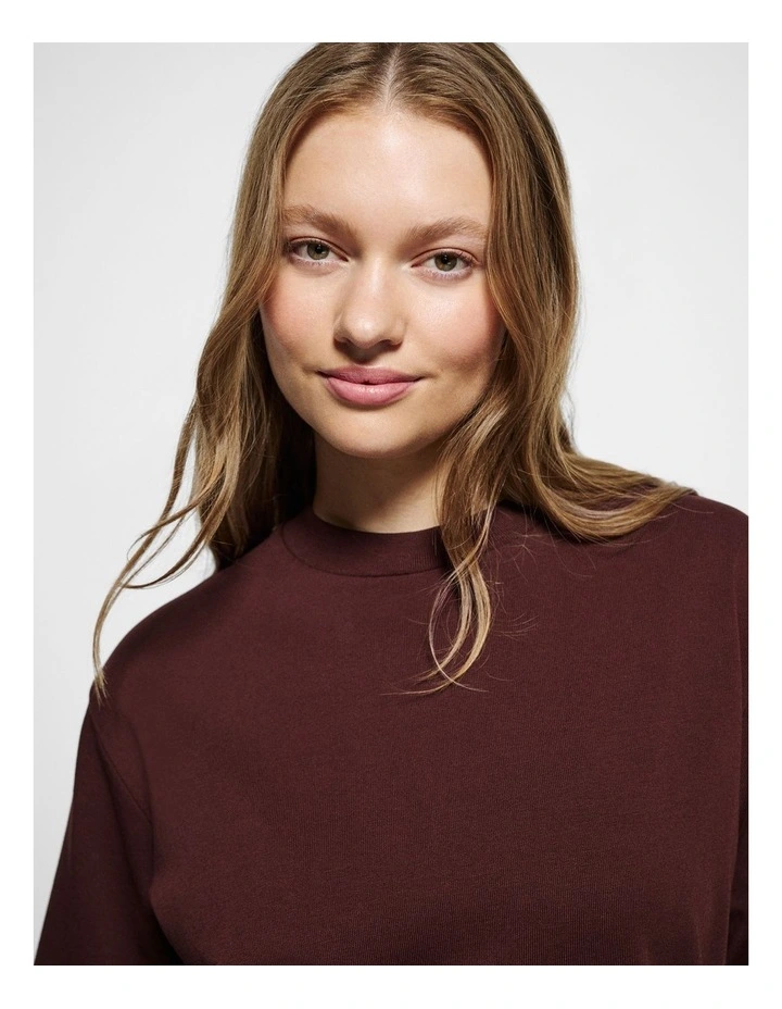 Modern Tee in Mulberry image 5