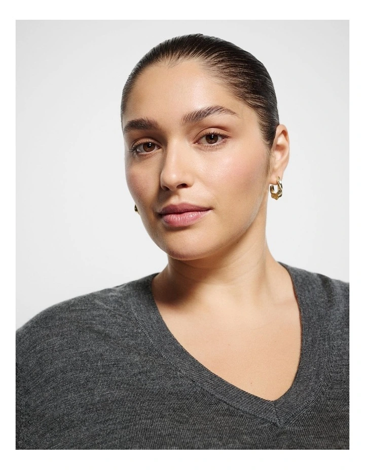 Rylee Knit in Ash Marle image 2