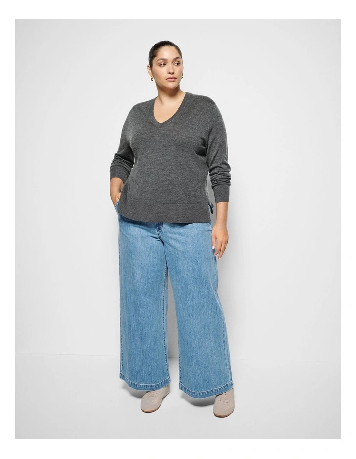 Rylee Knit in Ash Marle image 3