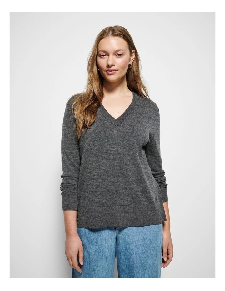 Rylee Knit in Ash Marle image 4