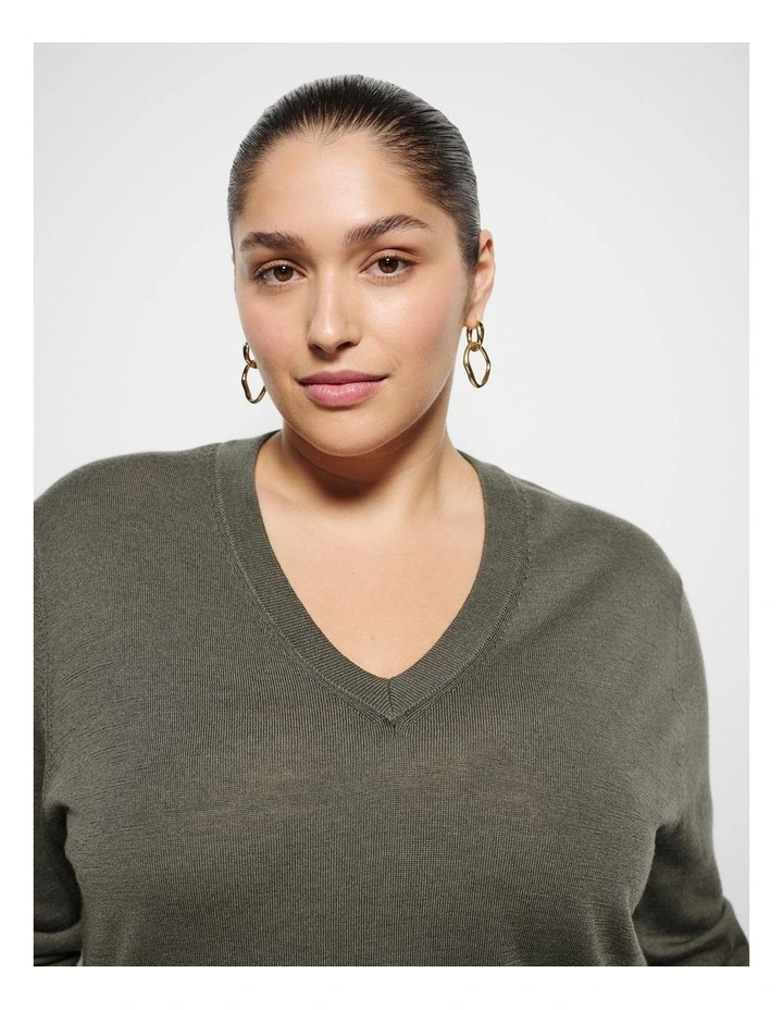 Rylee Knit in Moss image 2