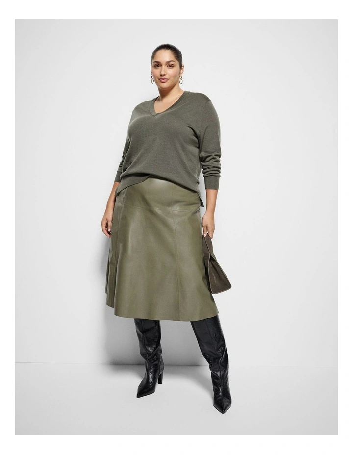 Rylee Knit in Moss image 3