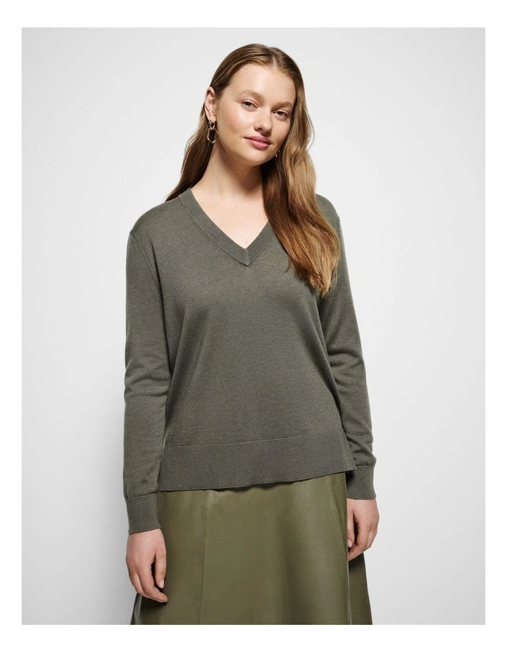 Rylee Knit in Moss image 4