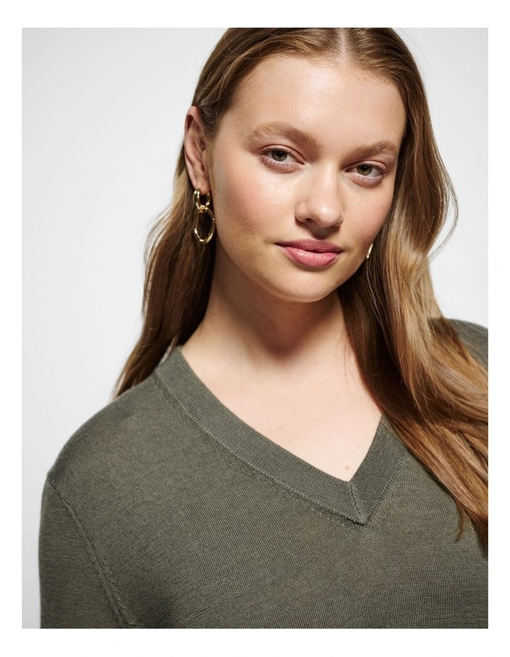 Rylee Knit in Moss image 5