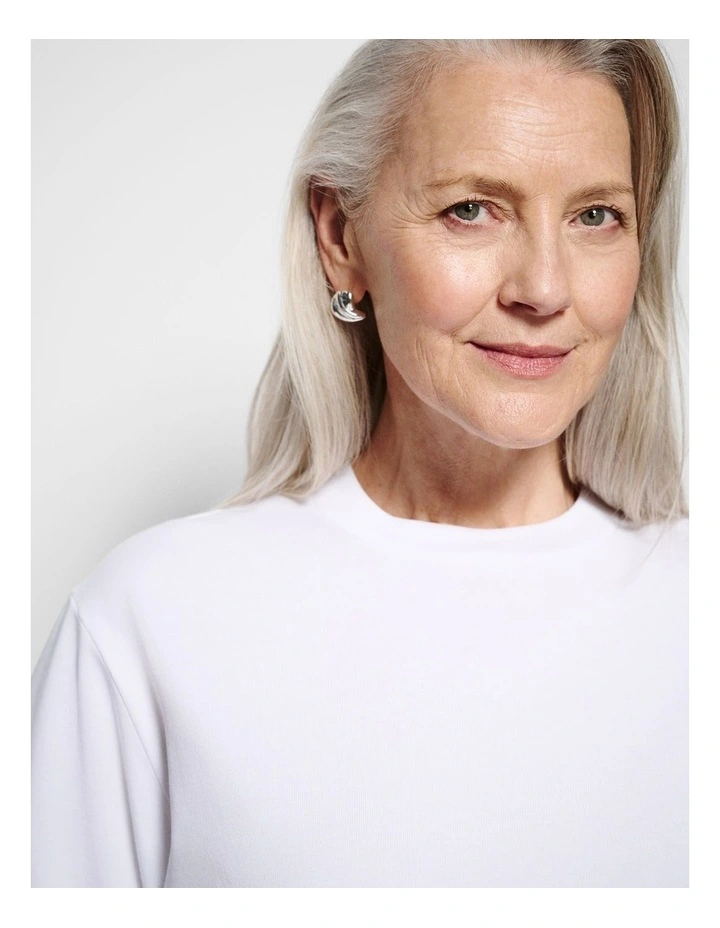 Modern Tee in White image 6