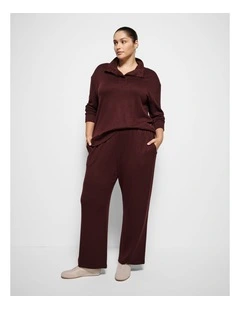 Helen Lounge Pant in Mulberry
