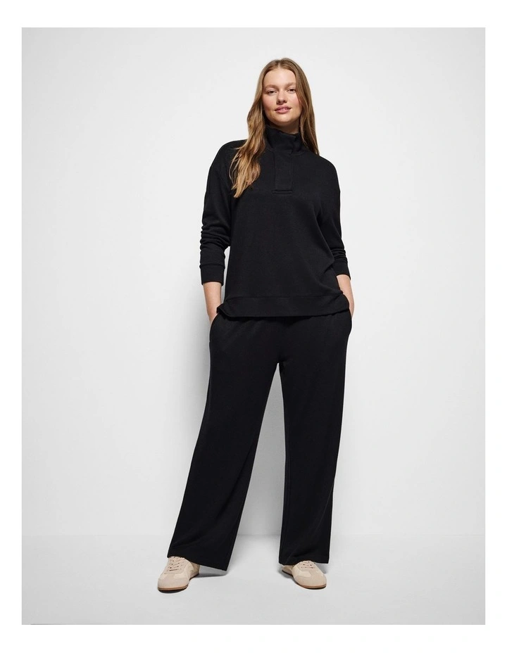 Helen Lounge Pant in Black image 5