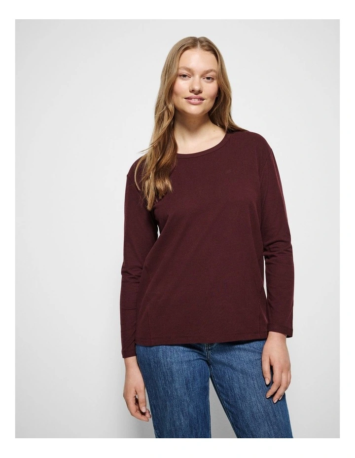 Bianca Top in Mulberry image 5