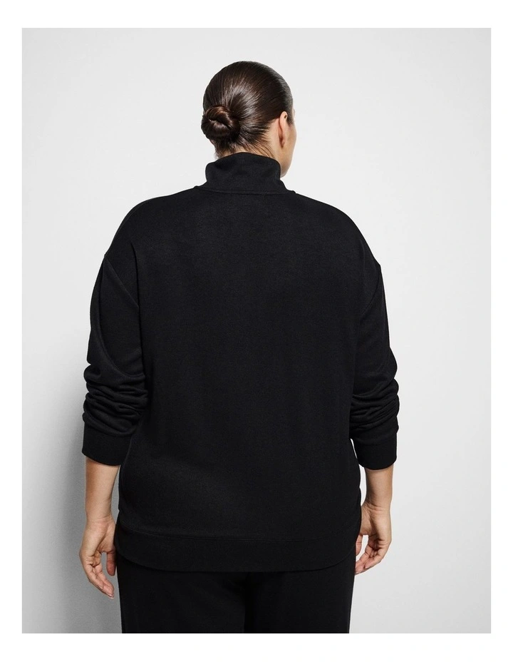 Helen Lounge Top in Black image 2