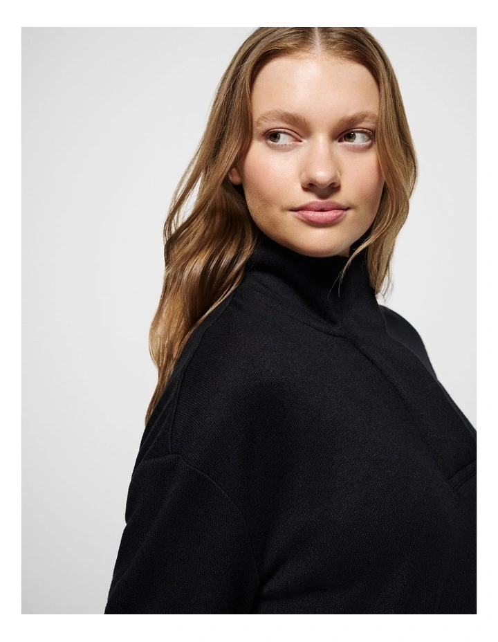 Helen Lounge Top in Black image 4