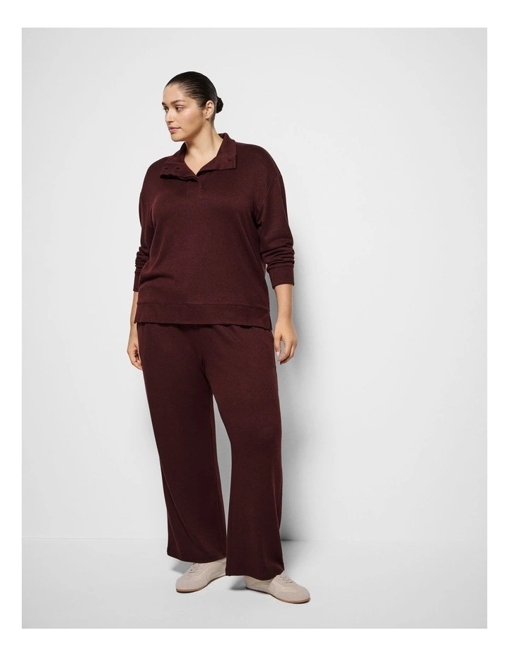 Helen Lounge Top in Mulberry image 4