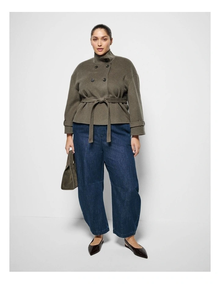 Kamilla Jacket in Moss image 4