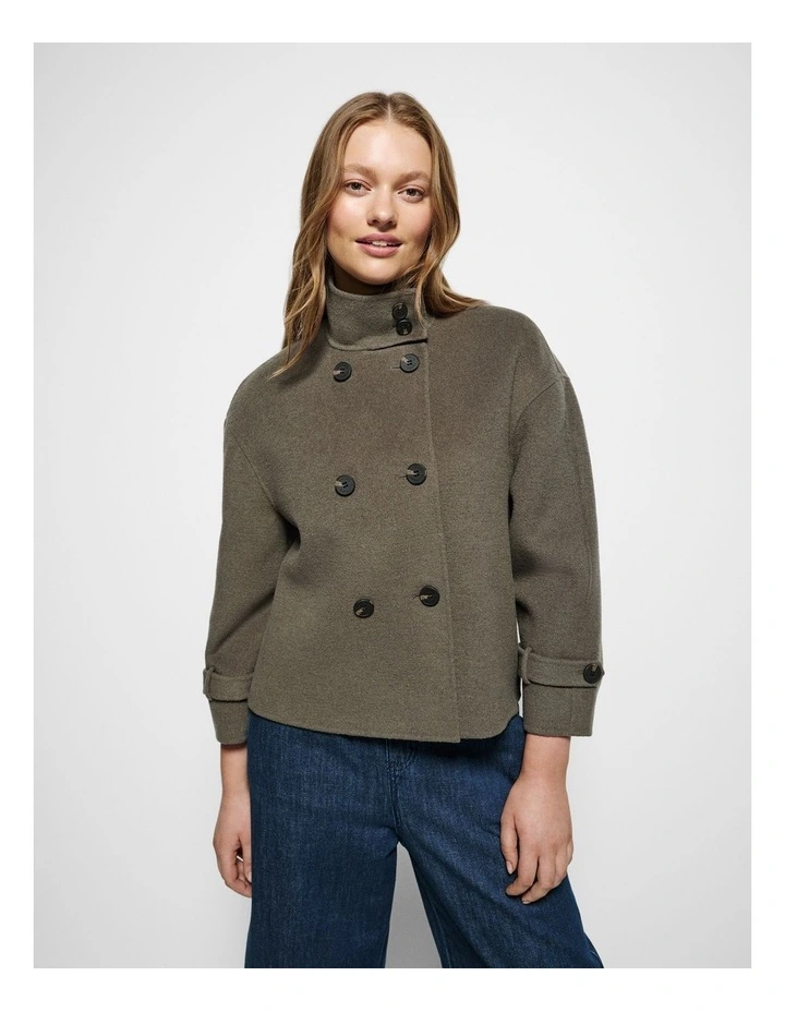 Kamilla Jacket in Moss image 5