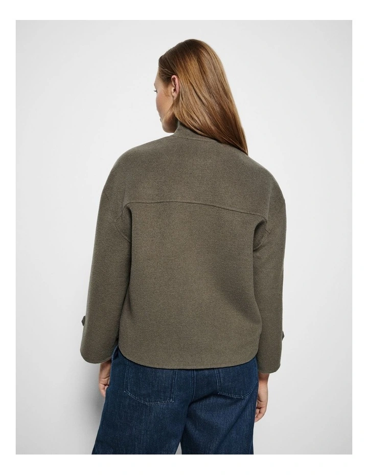 Kamilla Jacket in Moss image 7