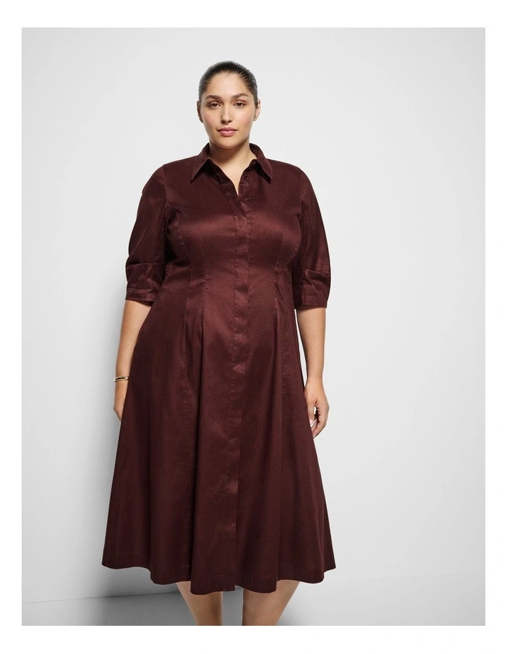 Lisa Dress in Mulberry image 1
